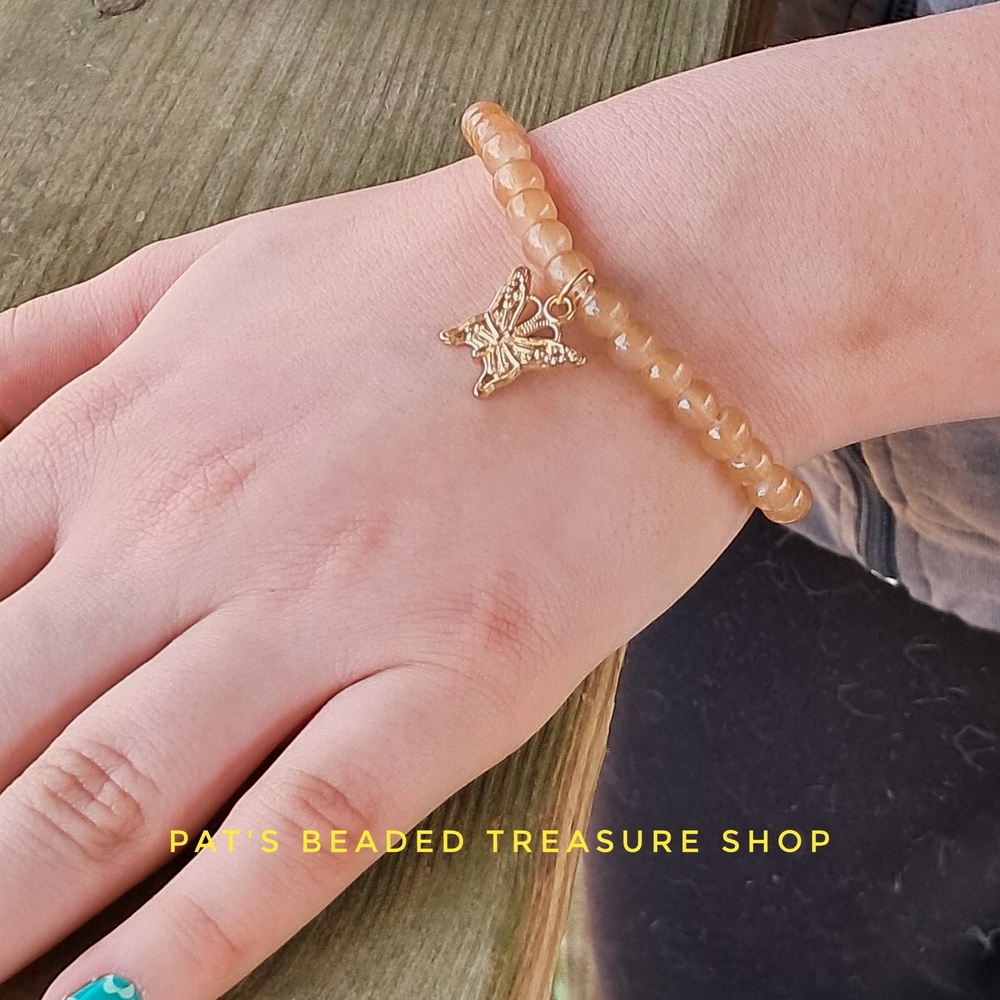 Gold Butterfly Bracelet